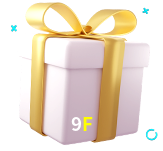 Receba seus bônus de boas-vindas no 9F