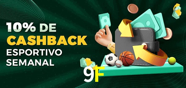 10% de bônus de cashback na 9F